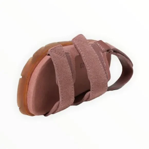 ZARA Kids | Pink | LEATHER SANDALS - Picture 3 of 8
